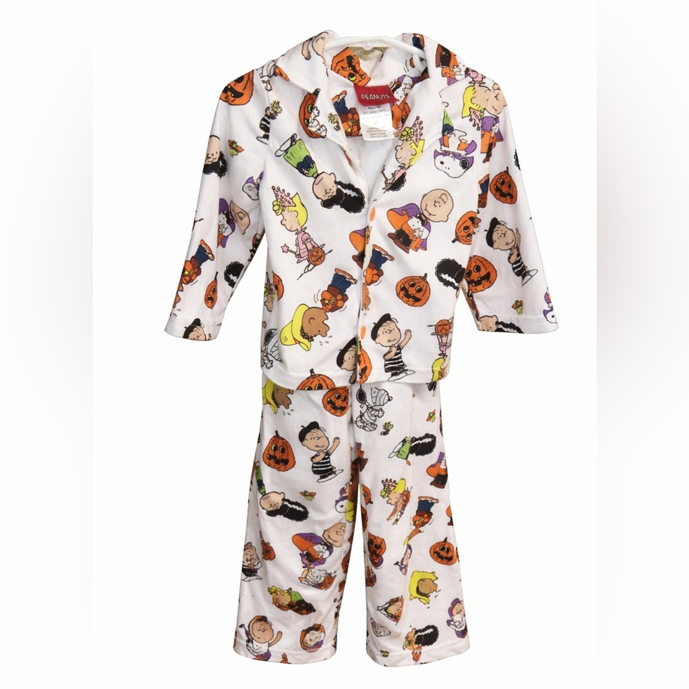 Peanuts Halloween pajama set. Sz. 2T